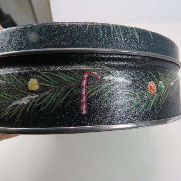 Gingerbread Birdhouse Metal Tin matte finish Cardinal Bird - Picture 4 of 6